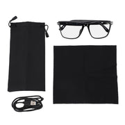 160 Language Translator Glasses Smart Translator Glasses Sound Assistant Magnetic Rechargeable for Simultaneous Interpretation