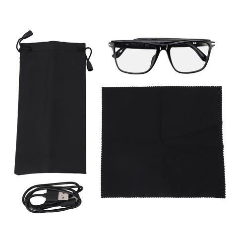 160 Language Translator Glasses Smart Translator Glasses Sound Assistant Magnetic Rechargeable for Simultaneous Interpretation