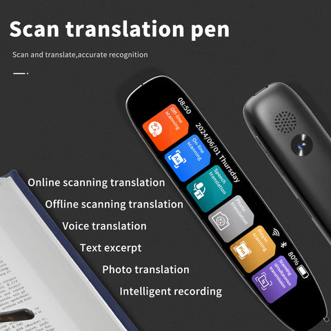 Translation Pen Reading Pen for Dyslexia 142 Language Translator Pen Offline/Text to Speech/Photo/Voice  Language ﻿Pen Scanner