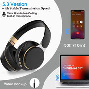 Bluetooth 5.0 Headsets Gaming Headphones Three Mode Wireless Earphones Noise Reduction Music Headsets For IPhone Android Windows