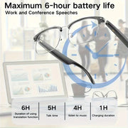 Xiaomi AI Translation Glasses Smart Glasses Music Bluetooth HD Calling Sunglasses 138 Languages Travel Business Making Friends