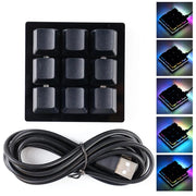 8 Key Mechanical Keyboard Programming Custom Keyboard Sayo Device Photoshop Gaming Keypad RGB Macropad Macro Keyboard