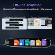S65pro Dictionary Translation Pen Scan Reader Device Text Scanning Reading Translator WiFi/BT Connection Online Photo Translate