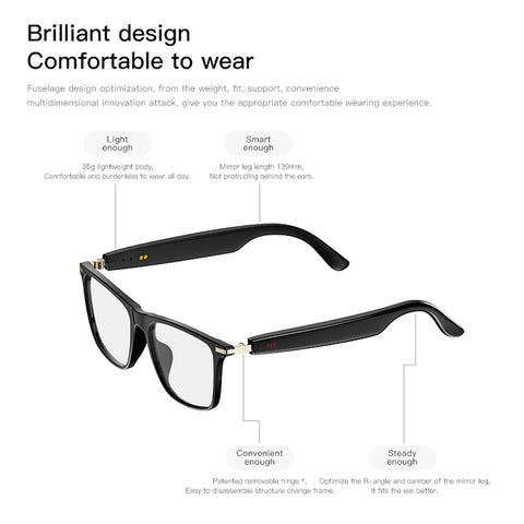 160 Language Translator Glasses Smart Translator Glasses Sound Assistant Magnetic Rechargeable for Simultaneous Interpretation