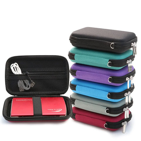 External Hard Drive Case Bag Electronics Accessories Organizer Bag 2.5 Inch Hard Drive,For Estern Digital/Toshiba/Seagate