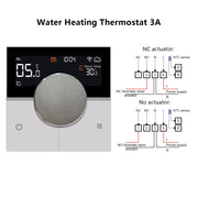 WiFi Smart Home Thermostat Weekly Program for Electric Floor Heating Water/Gas Boiler Temperature Remote Controller