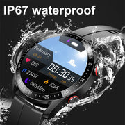 ECG+PPG Bluetooth Call Smart Watch Men Laser Health Blood Pressure Fitnes Sports Watches Man Sports Waterproof Smartwatch+Box
