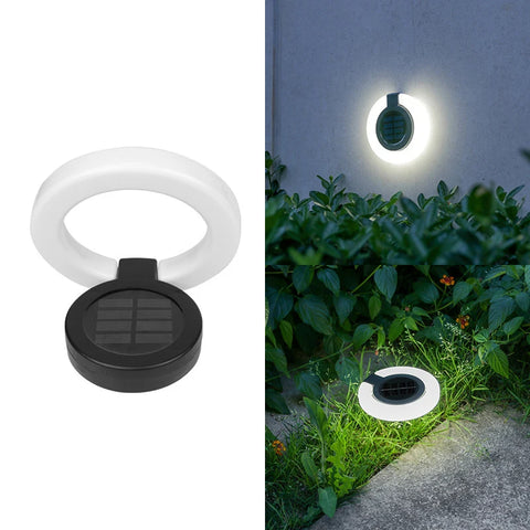 Smart Solar Light Control Auto On/Off, White/Warm Light, Energy Saving, Weatherproof for Home Garden Camping Backyard Decor