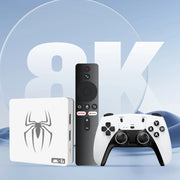 2025 G7 8K 3D video game Consoles 64GB 2.4G Wireless controller android 14 Retro classic game console 25000+ games