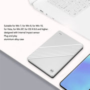 External Hard Drive  2.5 Inch USB 3.0 Aluminium Alloy Plug and Play Mobile Hard Disk for Computer TV Phone External