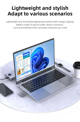 Laptop Computer 14.1" 12GB RAM 1TB 2TB SSD Windows 11 Notebook Office Learn Recreation Entertainment Portable Laptops