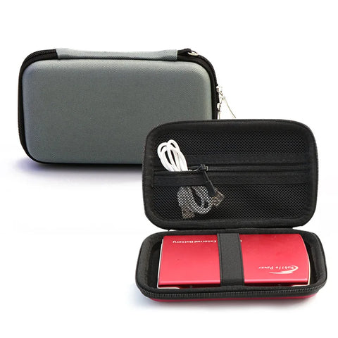 External Hard Drive Case Bag Electronics Accessories Organizer Bag 2.5 Inch Hard Drive,For Estern Digital/Toshiba/Seagate