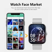 1.83'' Sports Smart Watch Fitness Clock Health Monitor Waterproof Smartwatch Wireless Call Watches for Men Women IOS Xiaomi 2025