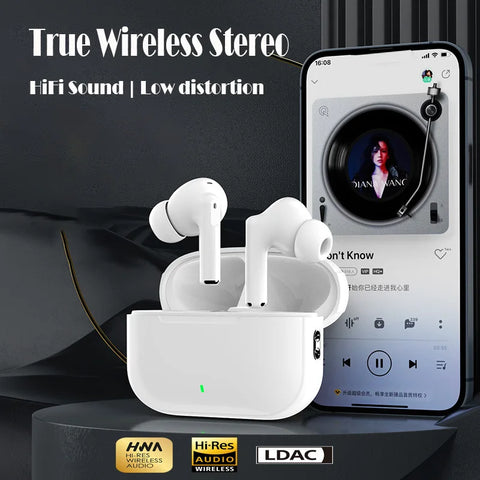 Original New True Wireless bluetooth Earphones noise cancelling headhone HiFi stereo earbuds for sports and game headset