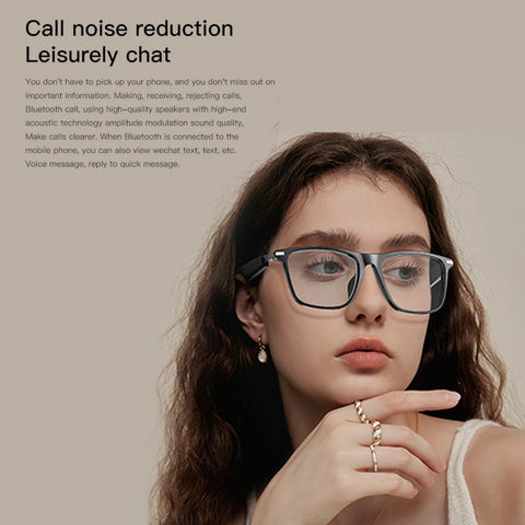 160 Language Translator Glasses Smart Translator Glasses Sound Assistant Magnetic Rechargeable for Simultaneous Interpretation