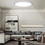 Smart Led Ceiling Lights 20Inch Large APP Remote Control Dimmable Ultra thin Smart Lamp For Living Room Bedroom Led Lights