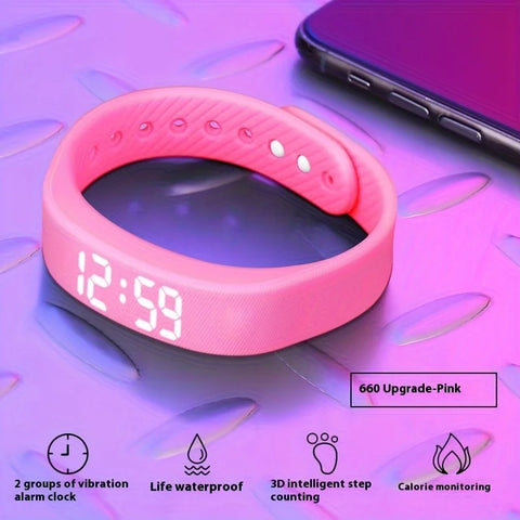 Smart Watch Men Women Pedometer Fitness Bracelet Step Count Multi Sport Mode Fashion Electronic Wristband Simplicity Smart Band