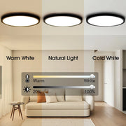 Smart Led Ceiling Lights 20Inch Large APP Remote Control Dimmable Ultra thin Smart Lamp For Living Room Bedroom Led Lights