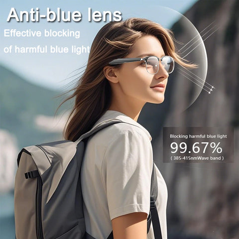 Xiaomi AI Translation Glasses Smart Glasses Music Bluetooth HD Calling Sunglasses 138 Languages Travel Business Making Friends